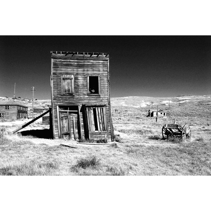 U.S.A. - California - Bodie - Citta fantasma - edificio instabile