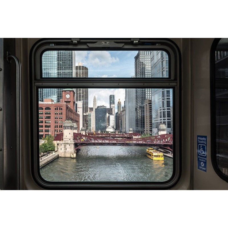 U.S.A. - Illinois - Chicago - View from the "L"