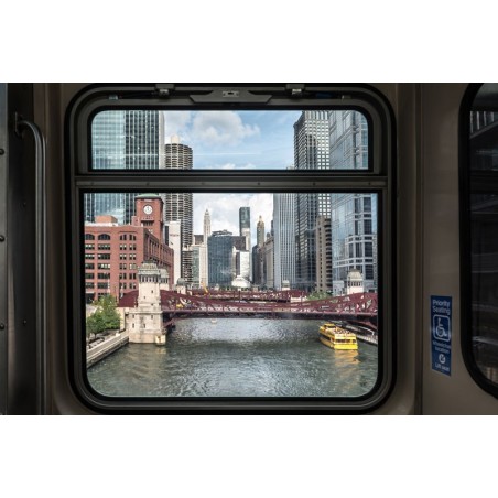 U.S.A. - Illinois - Chicago - vista dalla metropolitana