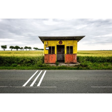 Cechia - Paesaggio Boemo - Bus stop